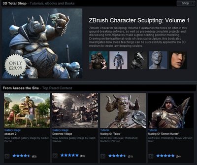 英國3Dtotal 游戲動漫CG設計的領先平臺與開發指南